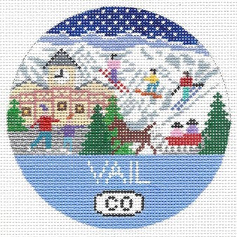 Doolittle Stitchery R115 Vail, CO Round