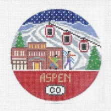 Doolittle Stitchery R119 Aspen, CO Round