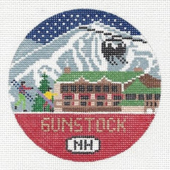 Doolittle Stitchery R133 Gunstock, NH Round