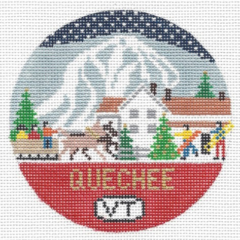 Doolittle Stitchery R144 Quechee, VT Round