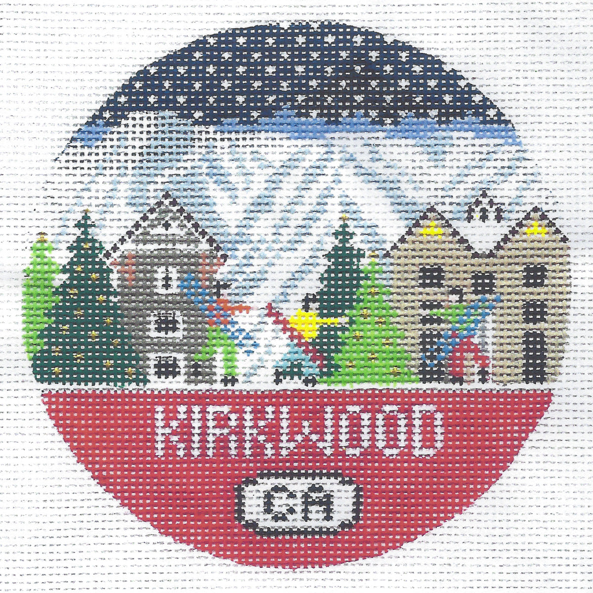 Doolittle Stitchery R148 Kirkwood, CA Round
