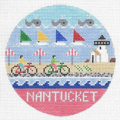 Doolittle Stitchery R301 Nantucket, MA Round