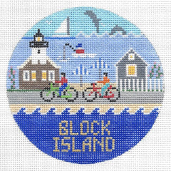 Doolittle Stitchery R304 Block Island, RI Round