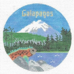 Doolittle Stitchery R316 Galapagos Round
