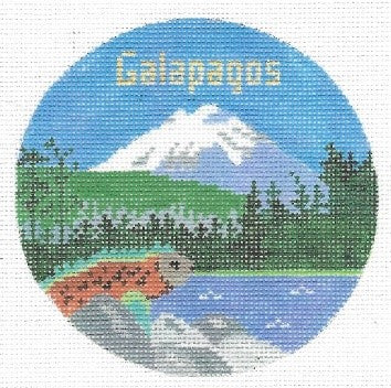 Doolittle Stitchery R316 Galapagos Round