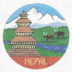 Doolittle Stitchery R319 Nepal Round