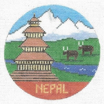 Doolittle Stitchery R319 Nepal Round