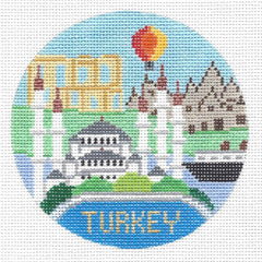 Doolittle Stitchery R322 Turkey Round