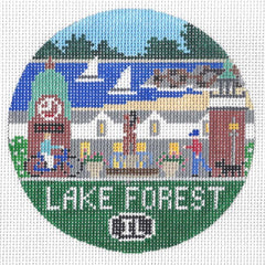 Doolittle Stitchery R334 Lake Forest, IL Round