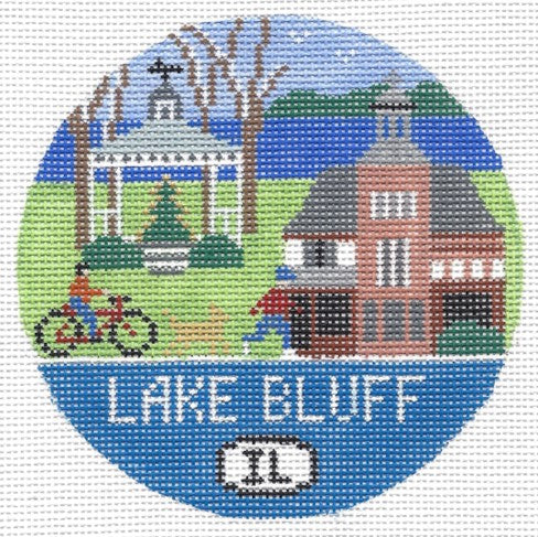 Doolittle Stitchery R339 Lake Bluff, IL Round