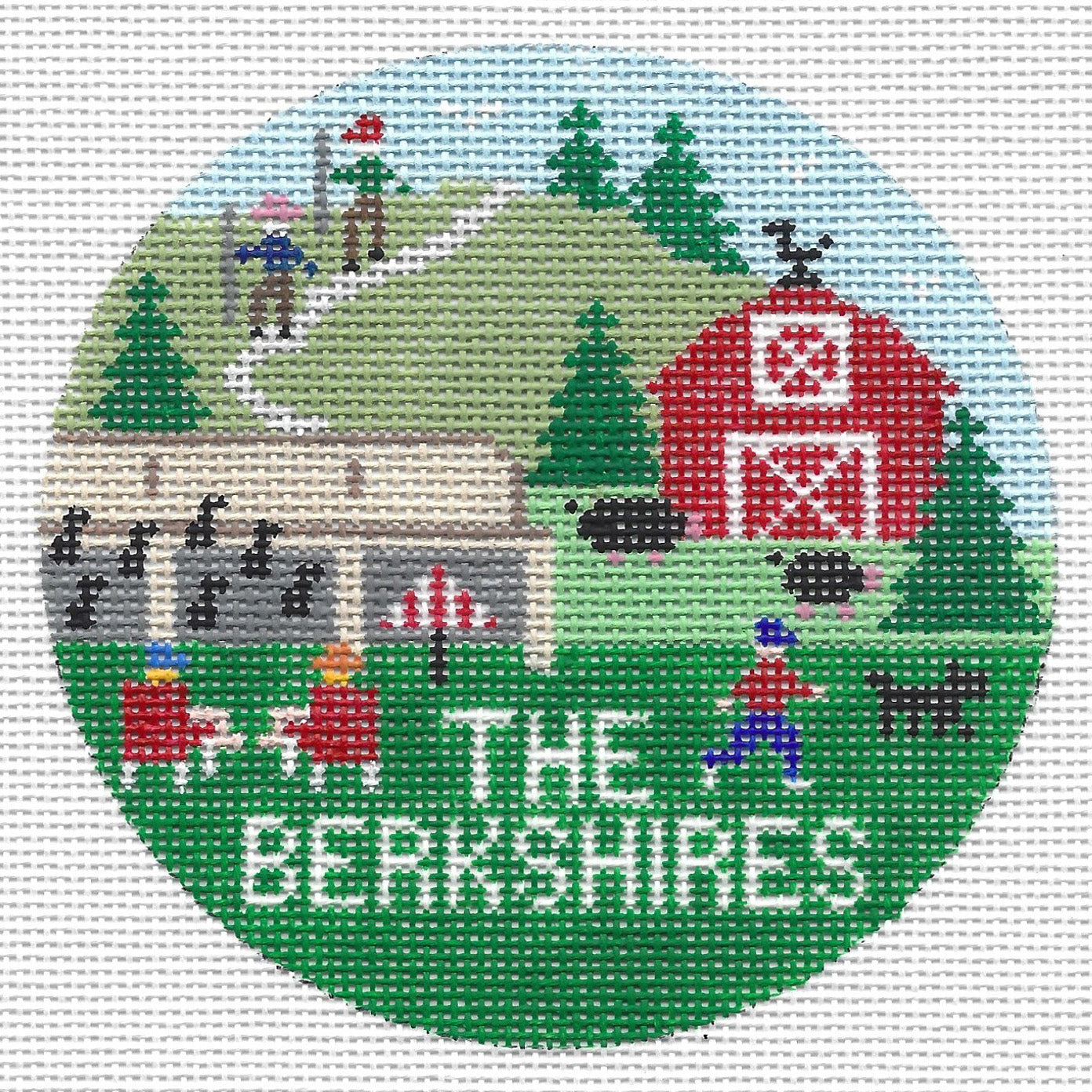 Doolittle Stitchery R370 Berkshires, MA Round
