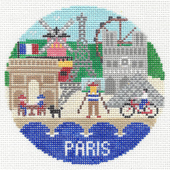 Doolittle Stitchery R375 Paris Round