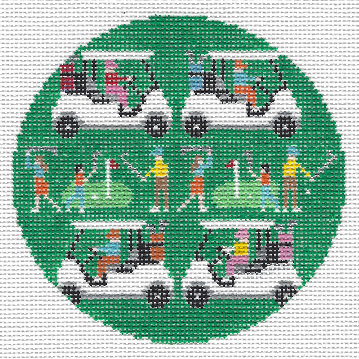 Doolittle Stitchery R380 Golfers Round