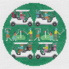 Doolittle Stitchery R380 Golfers Round