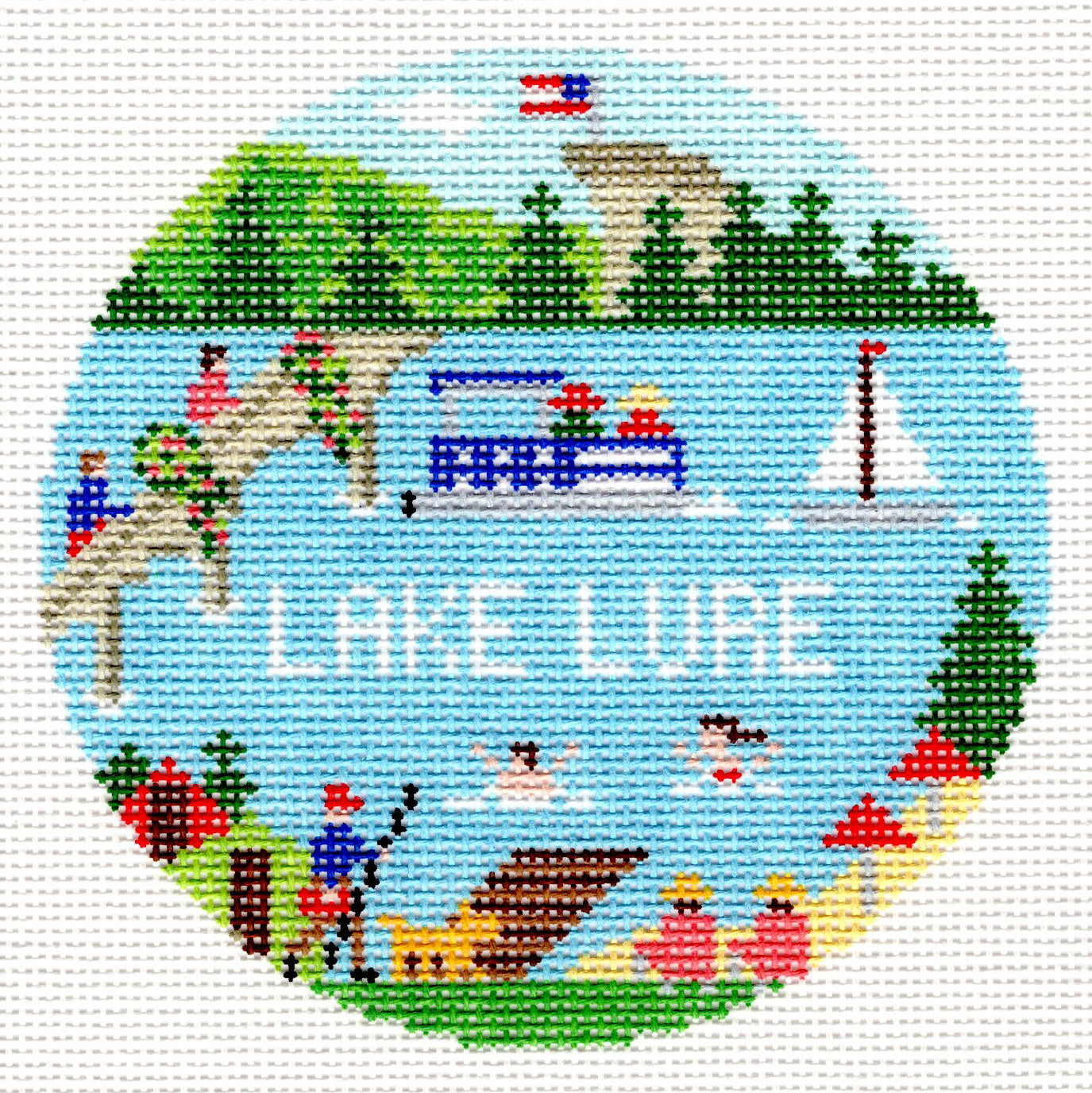 Doolittle Stitchery R517 Lake Lure, NC  Round