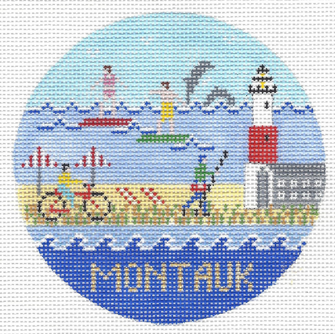 Doolittle Stitchery S305 Montauk, NY Round