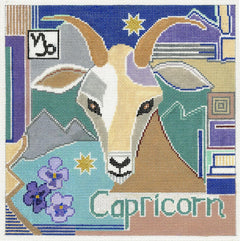 Doolittle Stitchery Z112 Capricorn Zodiac Square