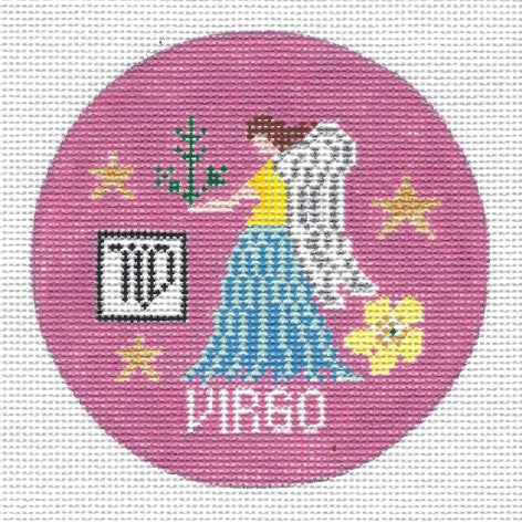 Doolittle Stitchery ZR108 Virgo Zodiac Round