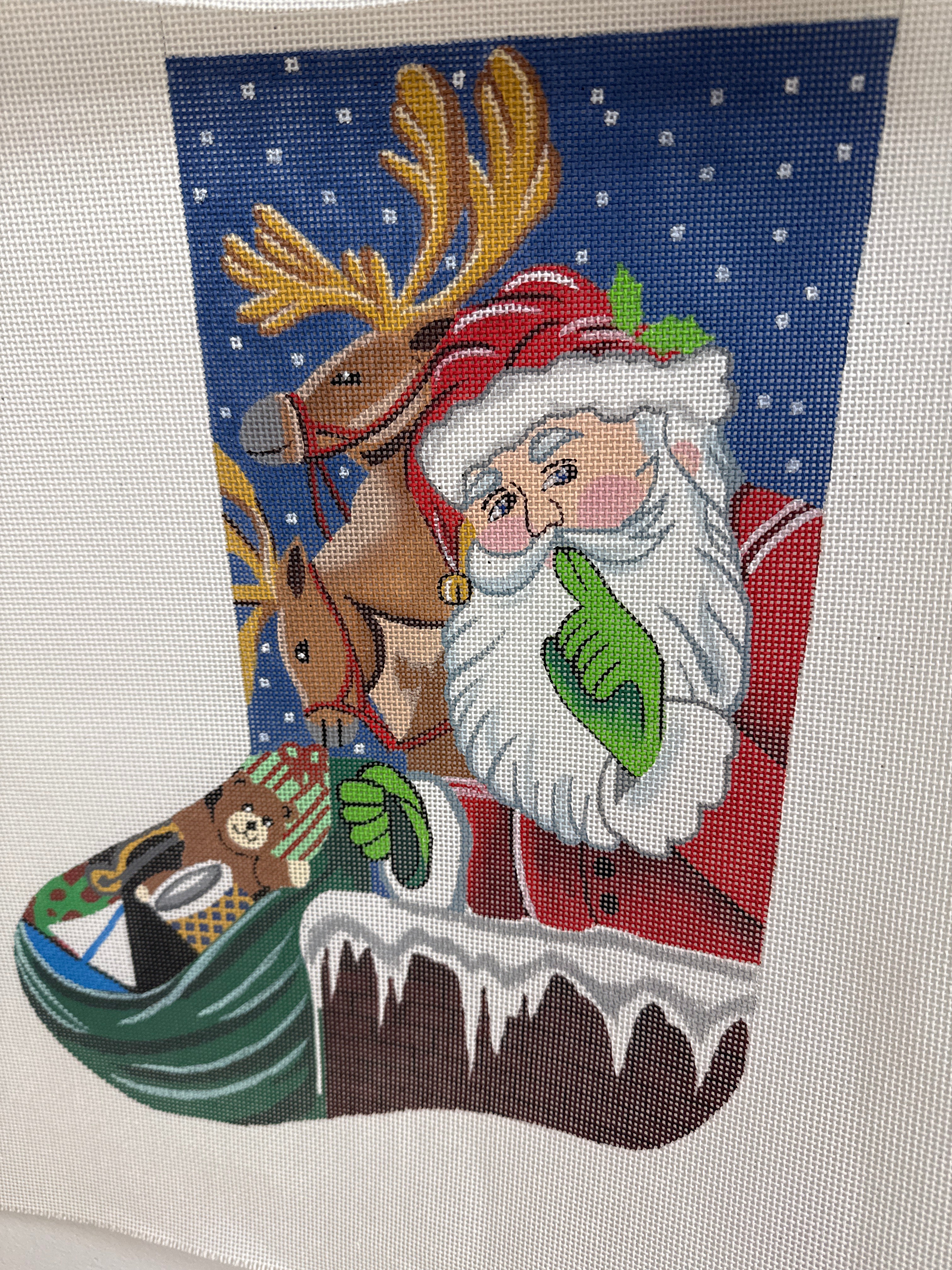 mc2063  shh santa stocking