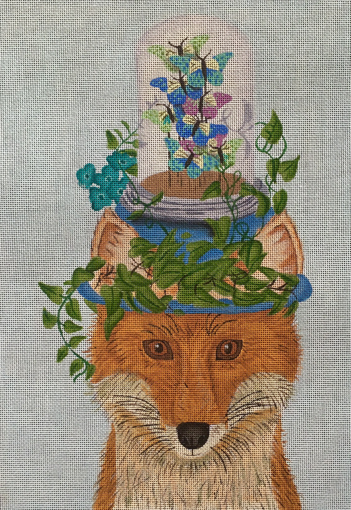 FF-014 Fox with Butterfly Jar