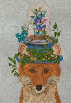 FF-014 Fox with Butterfly Jar