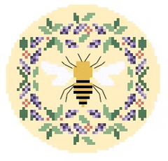 FS-24A Bee FlorYellow 3" Round
