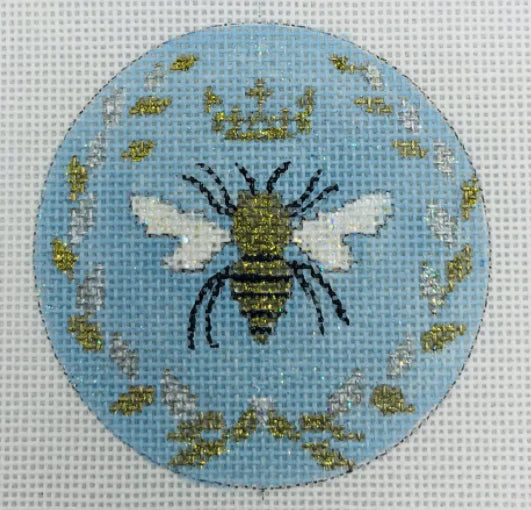 FS-26B Bee RD Lt Blue 3" Round