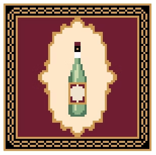 FS-34C Wine Coaster 4"x4" Square