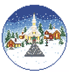 FS-46 XmasChurch 4" Round