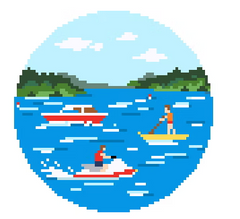 FS-60 Water Sports 4" Round