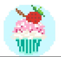 FS-CUP-G Strawberry 2" Round