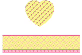 FS-Hrt-13A Yellow Heart Heart Hinged Box