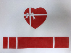 FS-Hrt-9 Red Heart Box Heart Hinged Box