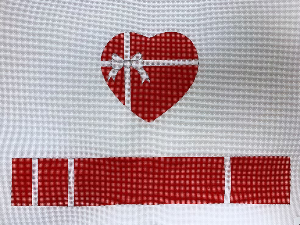 FS-Hrt-9 Red Heart Box Heart Hinged Box
