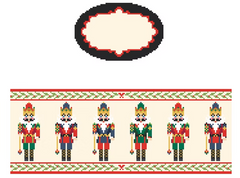 FS-O-53 Nutcrackers Oval Hinged Box