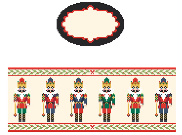 FS-O-53 Nutcrackers Oval Hinged Box