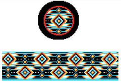 FS-R-4 Native Indian Round Hinged Box