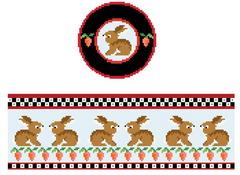 FS-R-40 Bunnies Round Hinged Box