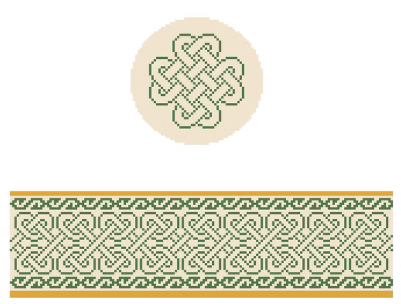 FS-R-5 Celtic Knot Round Hinged Box