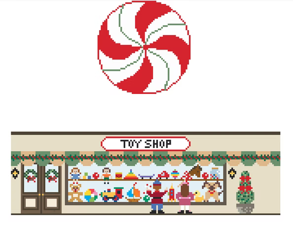 FS-R-66 Toy Shop Round Hinged Box