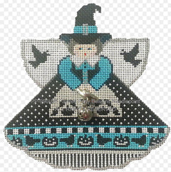 Painted Pony 996HW Angel with Charms:  Crow & Pumpkin Angel