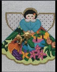 Painted Pony 978 Angel with Charms: Tropical  Angel