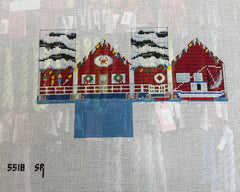 5518 SR Boat House 3D Gingerbread House