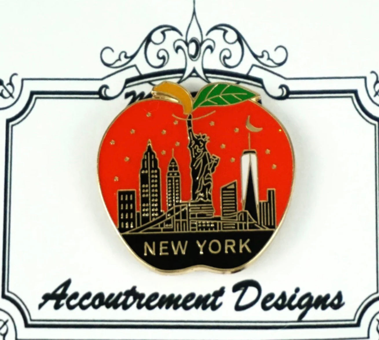 New York Apple needle minder by Accoutrement Designs