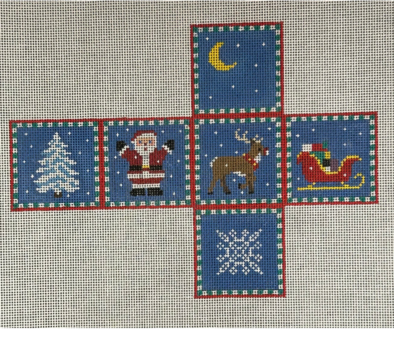 206-18 SR- Santas Sleigh Reindeer