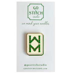 GGS-NM-18 - Bamboo Mahjong Tile Needleminder