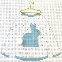 HB-188 Sweater - Blue Bunny with stitchguide