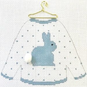 HB-188 Sweater - Blue Bunny with stitchguide