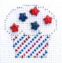HB-30 Mini - Stars & Stripes Cupcake