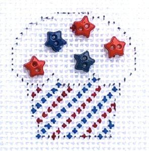 HB-30 Mini - Stars & Stripes Cupcake